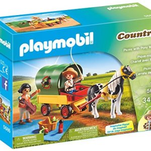PLAYMOBIL Picnic with Pony Wagon
