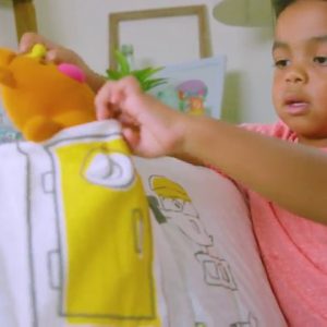 Sago Mini - Tuck Me In Quilt - Trucks & Diggers