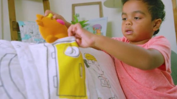 Sago Mini - Tuck Me In Quilt - Trucks & Diggers