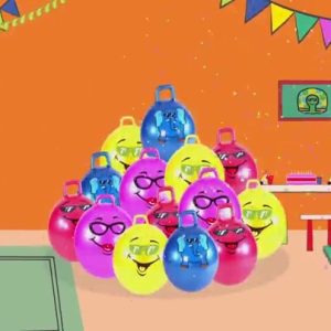 WALIKI Hopper Ball for Kids 7-9 | Hippity Hop | Jumping Hopping Ball | Bouncy Ball | Field Day