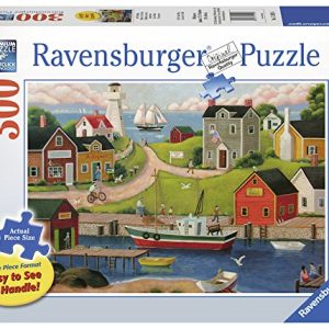 Ravensburger 13593 Gone Fishin' 300 Piece Large Pieces Jigsaw Puzzle for Adults - Every Piece is Unique, Softclick Technology Means Pieces Fit Together Perfectly