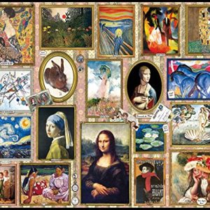 White Mountain Puzzles Great Paintings - 1000 Piece Jigsaw Puzzle