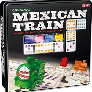 Mexican Train – Game Forup to 8 Players Dominoes - Double-Twelve Domino Set - Colour-Dot Dominoes for Easy Play. World’S Most Popular Domino Game, from Tactic