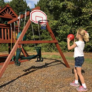 Gorilla Playsets 07-0025 Basketball Hoop and Ball Kit for Playsets