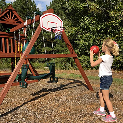 Gorilla Playsets 07-0025 Basketball Hoop and Ball Kit for Playsets