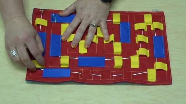 HandiThings DP Dolphin Playground Toy, Red, Blue, Yellow, One Size