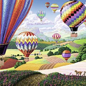 Ravensburger Brilliant Balloons Large Format 500 Piece Jigsaw Puzzle for Adults – Every Piece is Unique, Softclick Technology Means Pieces Fit Together Perfectly
