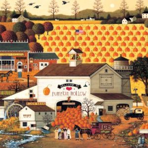 Buffalo Games - Charles Wysocki - Pumpkin Hollow - 1000 Piece Jigsaw Puzzle