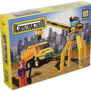 BRICTEK Crane with Truck Building Kit