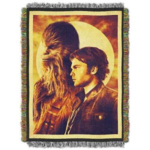 Disney Star Wars, "Two Pirates" Woven Tapestry Throw Blanket, 48" x 60", Multi Color