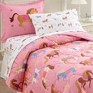 Olive Kids Horses Microfiber Sheet Set - Full