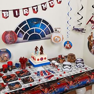 Star Wars Episode VII Value Pack Foil Swirl Decorations, Party Favor