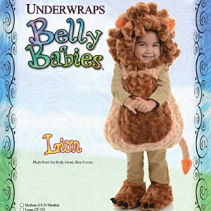 Underwraps Toddler's Lion Belly Babies Costume
