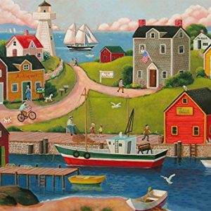 Ravensburger 13593 Gone Fishin' 300 Piece Large Pieces Jigsaw Puzzle for Adults - Every Piece is Unique, Softclick Technology Means Pieces Fit Together Perfectly