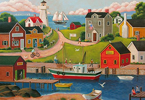 Ravensburger 13593 Gone Fishin' 300 Piece Large Pieces Jigsaw Puzzle for Adults - Every Piece is Unique, Softclick Technology Means Pieces Fit Together Perfectly