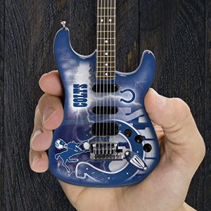 NFL Unisex NFL Mini Collectible Guitar, 10-inch by 3-inch by 1/4-inch
