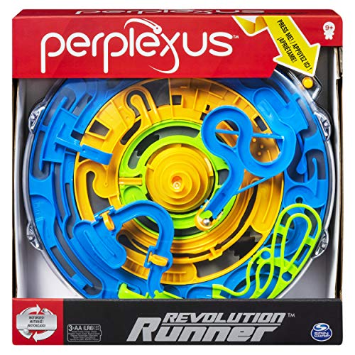 Perplexus Revolution Runner, Motorized Perpetual Motion 3D Maze Game, for Ages 9 and Up