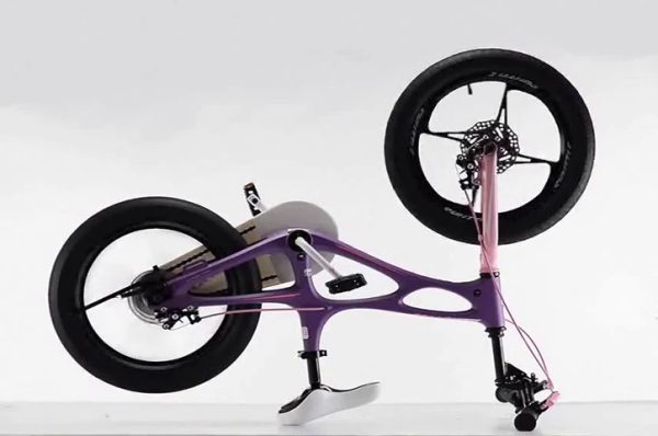 RoyalBaby Space Shuttle Kids Bike for Boys and Girls, 14 16 18 Inch Magnesium Bicycle with 2 Hand Disc Brakes, Child's Cycle with Training Wheels or Kickstand, Black White Purple