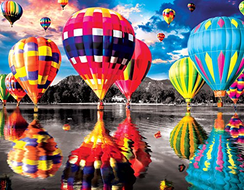 Buffalo Games Splash of Color 8-in-1 Jigsaw Puzzle Multi Pack