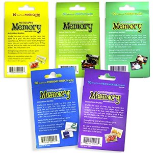 Stages Learning Set of Picture Memory Card Real Photo Concentration Games Memory Game