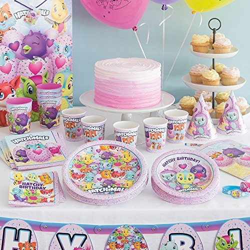 Hatchimals Party Supplies Beverage Napkins 10", 16 Ct.