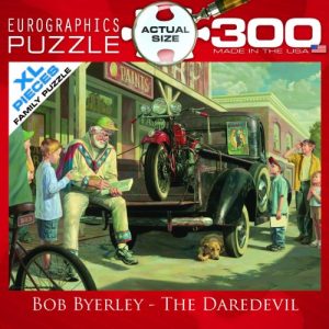 The Daredevil by Bob Byerley Puzzle, 300-Piece