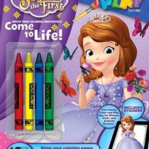 Bendon Disney Sofia the First Color and Play 32-Page Activity Book
