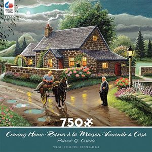Ceaco Coming Home - Lakeside Cottage Puzzle (750 Piece)