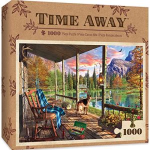 MasterPieces Time Away Sunset Ritual - Lake & Mountains 1000 Piece Jigsaw Puzzle by Dominic Davidson