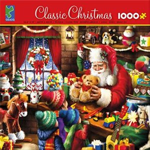 Classic Christmas Santa’S Workshop Puzzle - 1000Piece
