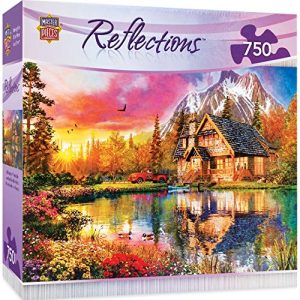 MasterPieces Reflections Jigsaw Puzzle, Breath of Fresh Air, Featuring Art by Dominic Davidson, 750 Pieces