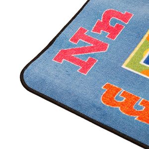 Sprogs Kids Fun with Colors Seating Rug, 7' 6" W x 12' L, SPG-FE638-44A-SO