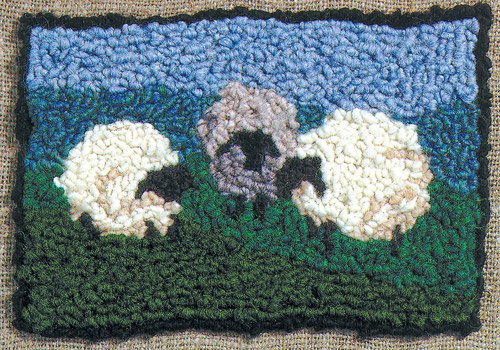 Harrisville Designs Traditional Rug Hooking, Sheep