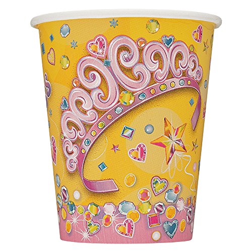 9oz Pretty Princess Party Cups, 8ct
