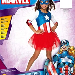 Rubie's Marvel Classic Child's American Dream Metallic Costume, Small