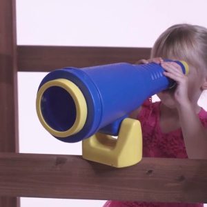 Swing-N-Slide WS 4620 Jumbo Non-Magnifying Blue Telescope Swing Set Accessory, Blue/Yellow