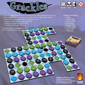 Fireside Games Grackles - Board Games for Families - Board Games for Adults