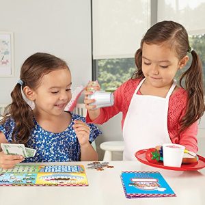 Learning Resources Serve It Up! Play Restaurant, Pretend Restaurant Set, 35 Pieces, Ages 3+