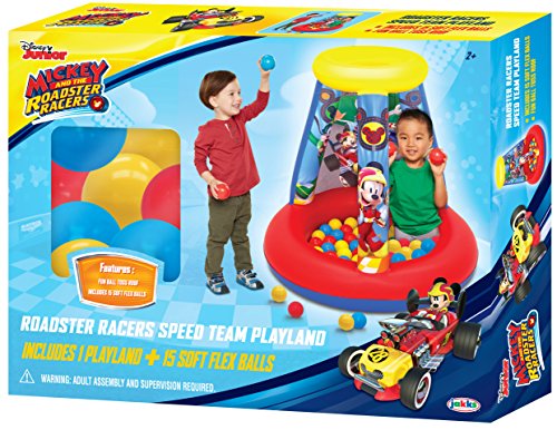 Mickey and The Roadster Racers Ball Pit Playland with 15 Balls Playset