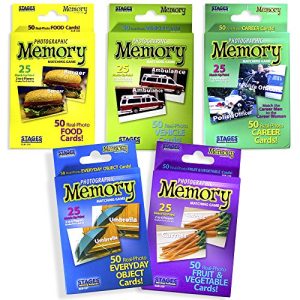 Stages Learning Set of Picture Memory Card Real Photo Concentration Games Memory Game