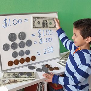 Educational Insights Big Money 3-D Magnetic Coins and Bills