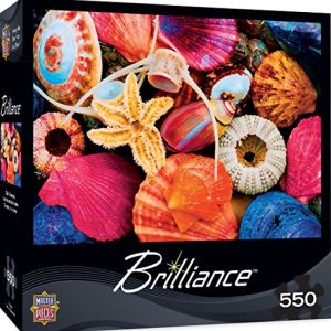 MasterPieces Brilliance Tidal Treasures - Seashells 550 Piece Jigsaw Puzzle