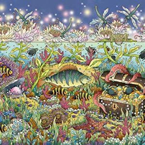 Ravensburger 15988 Underwater Kingdom 1000 Piece Puzzle for Adults - Every Piece is Unique, Softclick Technology Means Pieces Fit Together Perfectly