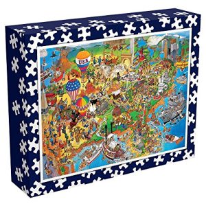 Ceaco Perfect Piece Count Puzzle - Jan Van Haasteren - USA
