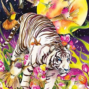 Buffalo Games - Art of Play Collection - Tiger Moon - 500 Piece Jigsaw Puzzle