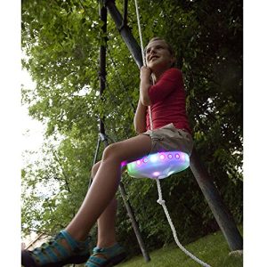 Slackers Night Riderz LED Flying Saucer Seat, Multi