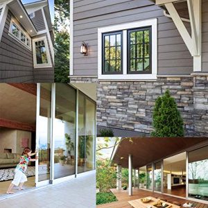 HIDBEA One Way Window Film Mirror Film for Windows Home Window Tint for Privacy UV Blocking Reflective Window Mirror Static Cling for Reducing Glare, Brown-Silve, 35.4 inches x 16.4 feet