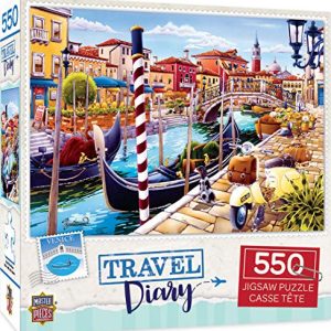 MasterPieces Travel Diary - Venice 550pc Puzzle