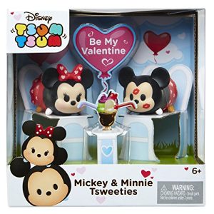 Tsum Tsum Valentine's Day Mickey and Minnie Tsweeties Gift Set