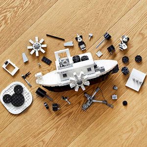 LEGO Ideas 21317 Disney Steamboat Willie Building Kit, New 2019 (751 Pieces)